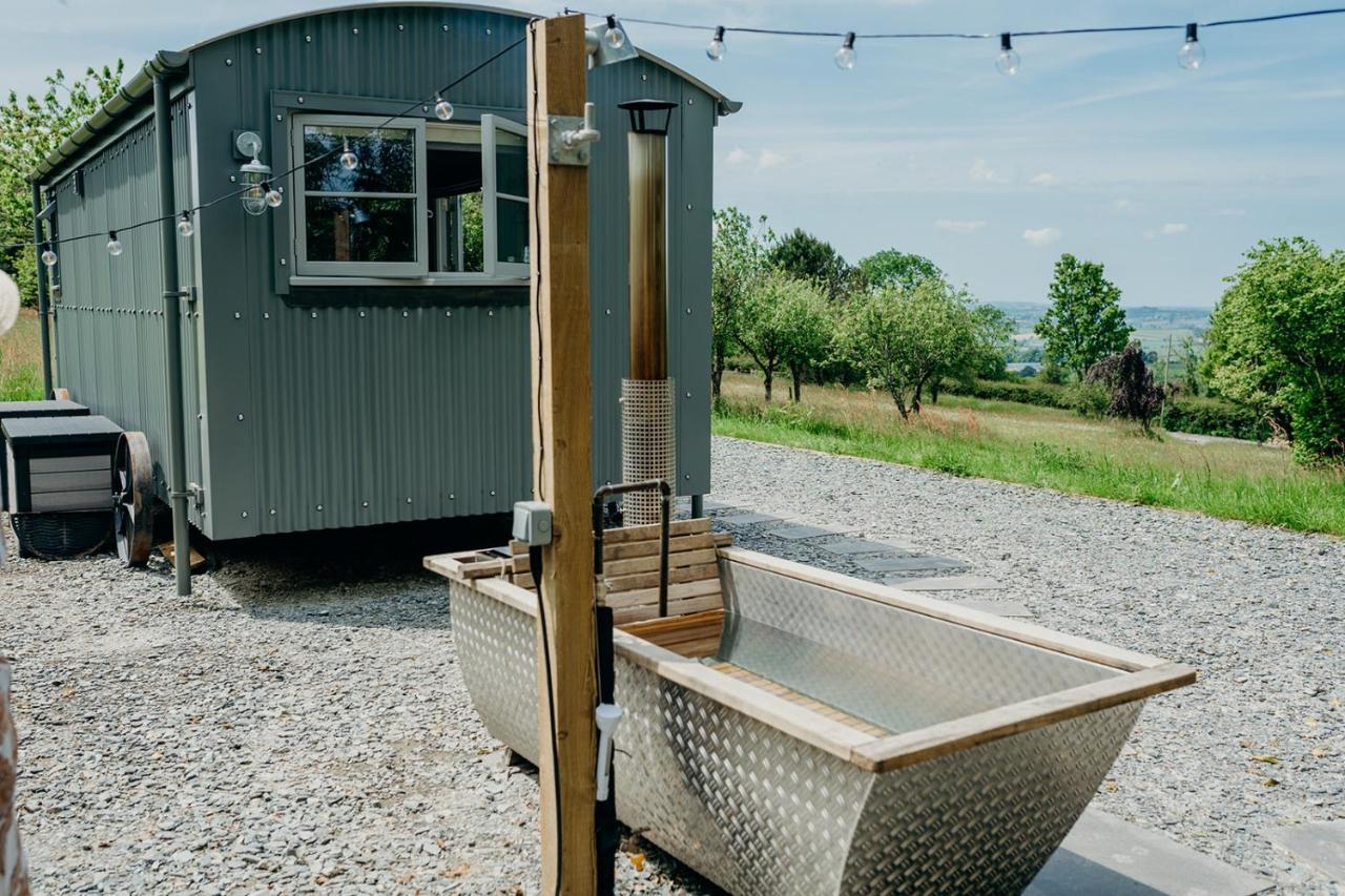 Blatchford Briar - Award Winning Private Shephards Huts With Their Own Secluded Hot Tubs Milton Abbot Zewnętrze zdjęcie