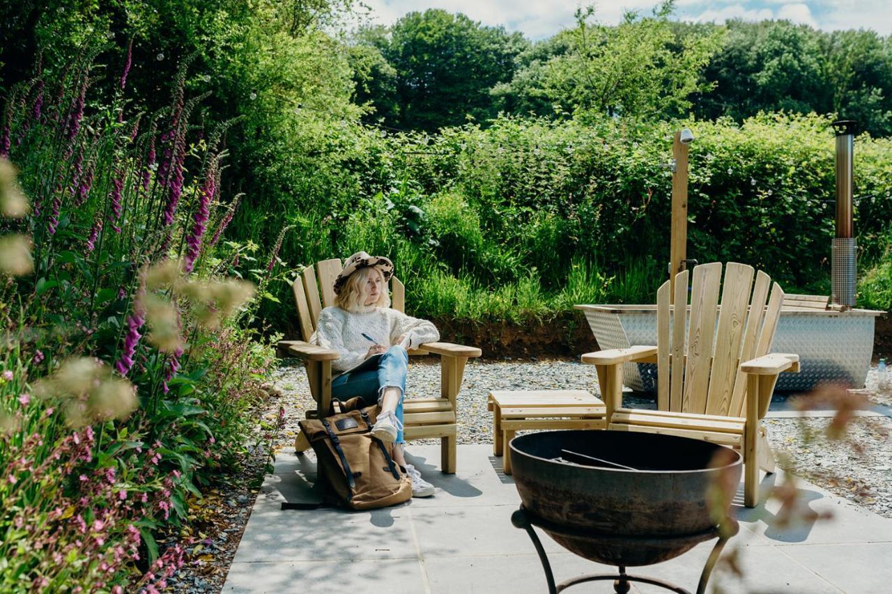 Blatchford Briar - Award Winning Private Shephards Huts With Their Own Secluded Hot Tubs Milton Abbot Zewnętrze zdjęcie