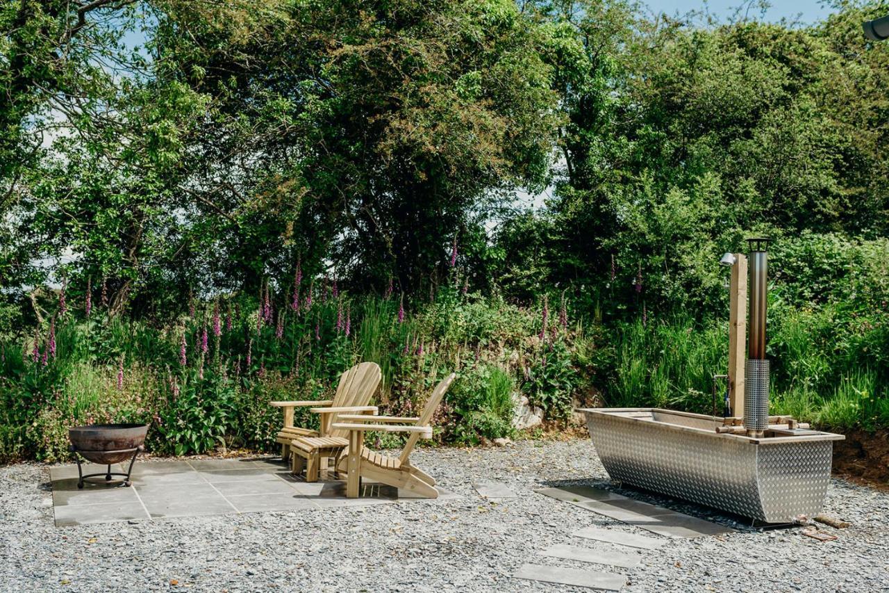 Blatchford Briar - Award Winning Private Shephards Huts With Their Own Secluded Hot Tubs Milton Abbot Zewnętrze zdjęcie